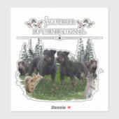 Jagddooder Bo tegen Renbrad Kennel. HP Laptop Skin (Vel)