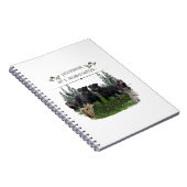 Jagddooder Bo tegen Renbrad Kennel. HP Laptop Skin Notitieboek (Rechterzijde)