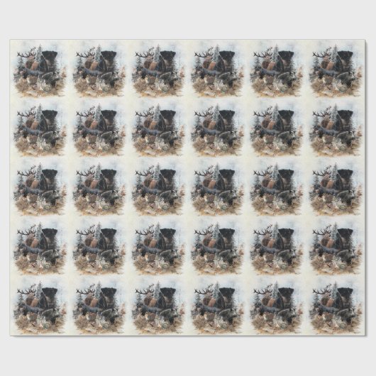 Jagddooder Cadeaupapier (Vlak)