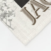 Jagddooder Dakota tegen Renbrad Faux Canvas Print  Fleece Deken (Hoek)