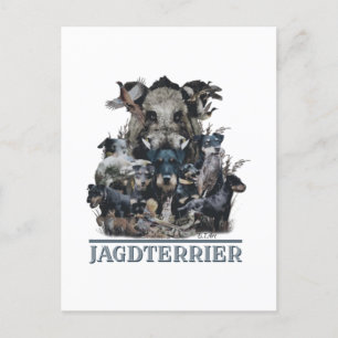 Jagddooder Feestdagenkaart