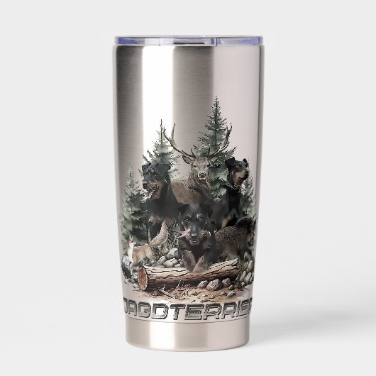 Jagddooder Geïsoleerde Drinkbeker (Voorkant)