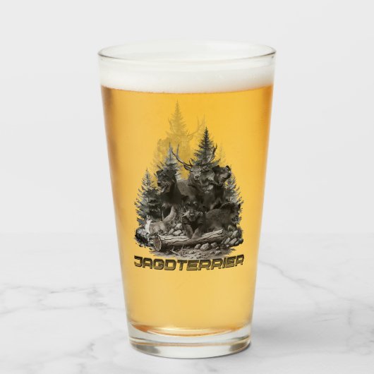 Jagddooder Glas (Voorkant gevuld)