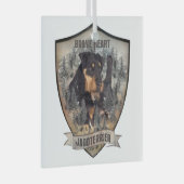 Jagddooder Glas Ornament (Voorkant Rechts)