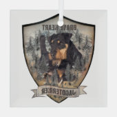 Jagddooder Glas Ornament (Achterkant)