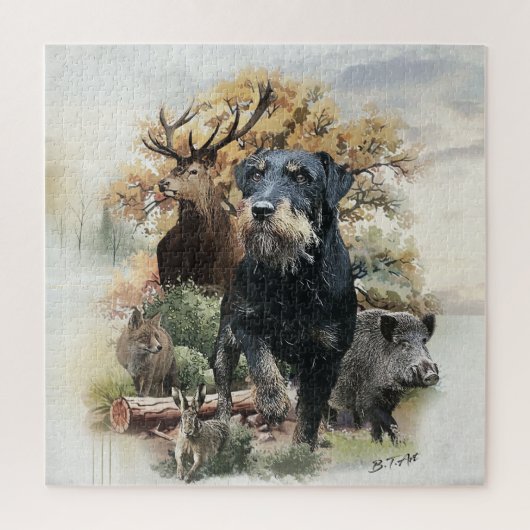 Jagddooder Legpuzzel (Verticaal)
