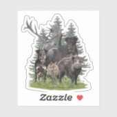 Jagddooder Sticker (Vel)