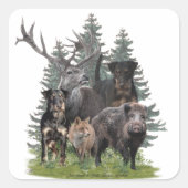 Jagddooder Sticker (Voorkant)