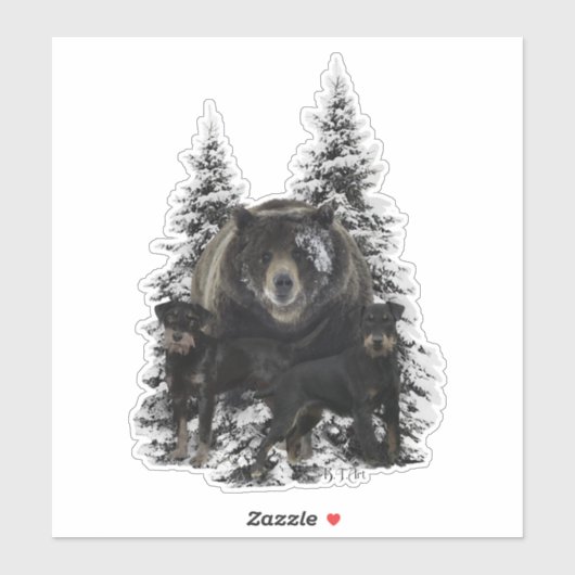 Jagddooder Sticker (Vel)