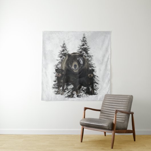 Jagddooder Wandkleed (In situ)