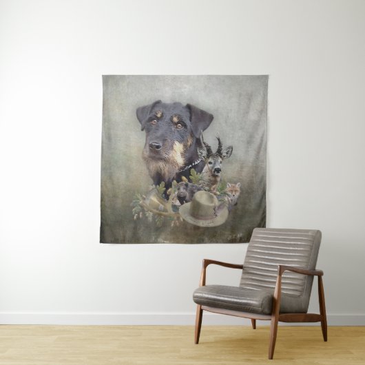 Jagddooder Wandkleed (In situ)