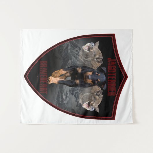 Jagddooder Wandkleed (Voorkant (horizontaal))