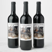 Jagddooder Wijn Etiket (Flessen)