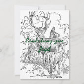 Jagdeinladung 1 kaart (Voorkant)