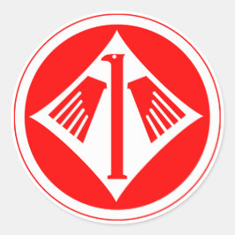 Jagdgeschwader 1 (JG 1) Oesau Insignia Ronde Sticker
