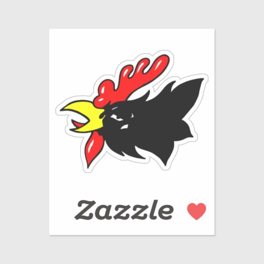 Jagdgeschwader 2 (JG 2) Maj Hans Assi Hahn Emblem Sticker (Vel)