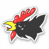 Jagdgeschwader 2 (JG 2) Maj Hans Assi Hahn Emblem Sticker (Voorkant)