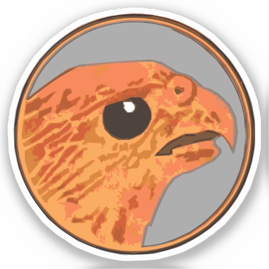 Jagdgeschwader 51 (JG 51) Mölders Insignia Sticker (Voorkant)