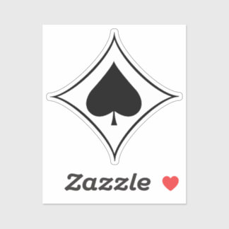 Jagdgeschwader 53 (JG 53) Pik As Insignia Sticker