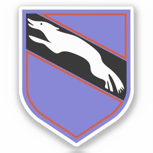 Jagdgeschwader 7 "Nowotny" (JG 7) Emblem Square St Sticker (Voorkant)