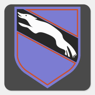 Jagdgeschwader 7 "Nowotny" (JG 7) Emblem Vierkante Sticker