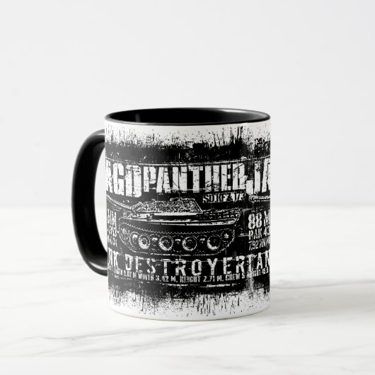 Jagdpanther 11 oz Ringer Mok (Voorkant links)