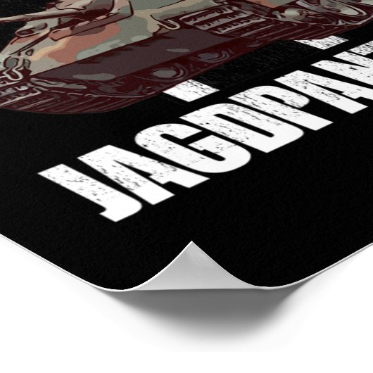 Jagdpanther Hunting Panther German Tank Destroyer Poster (Hoek)