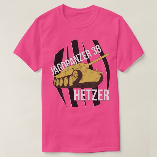 Jagdpanzer 38 Hetzer T-shirt (Design voorkant)