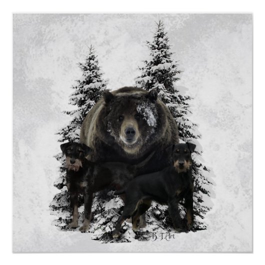 Jagdshier Tapestry Perfect Poster (Voorkant)