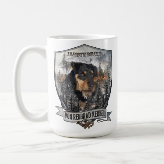 Jagdterrier Apache v. Renbrad  Koffiemok (Links)