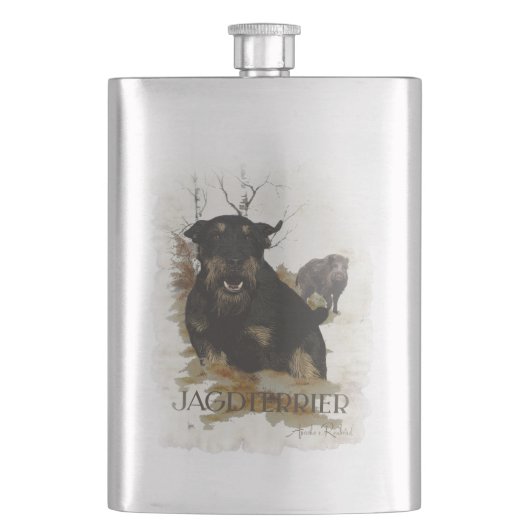Jagdterrier  flacon (Voorkant)