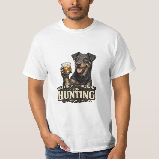 Jagdterrier Grappige Jachthond T-shirt (Voorkant)