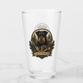 Jagdterrier ,  Jacht Logo Glas (Achterkant)