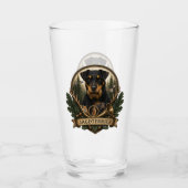 Jagdterrier ,  Jacht Logo Glas (Voorkant)