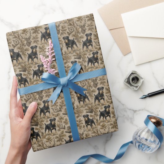 Jagdterrier- Jachthond  Cadeaupapier (Geschenken)