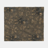 Jagdterrier- Jachthond Fleece Deken (Voorkant (Horizontaal))