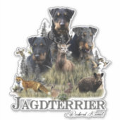 Jagdterriers v. Renbrad Kennel Sticker (Voorkant)