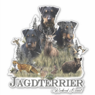 Jagdterriers v. Renbrad Kennel Sticker