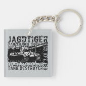 JAGDTIGER Acryl Sleutelhanger (Achterkant)