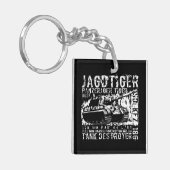 JAGDTIGER Acrylische Sleutelhanger (Voorkant Links)