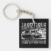JAGDTIGER Acrylische Sleutelhanger (Voorkant)