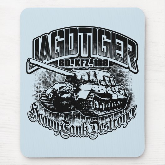 JAGDTIGER Mousepad Muismat (Voorkant)