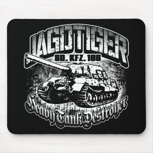 JAGDTIGER Mousepad Muismat (Voorkant)