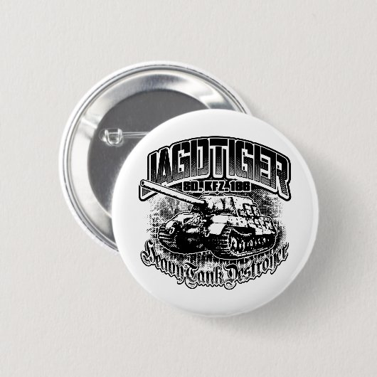 JAGDTIGER Ronde Button Button (Voorkant /achterkant)