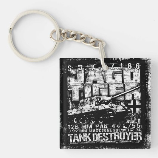 JAGDTIGER SLEUTELHANGER (Voorkant)