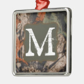 Jagen Camo Hunters Cam Monogram Initiaal Ornament (Links)