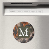 Jagen Camo Hunters Camou Monogram Initiaal Magneet (Insitu (Vaatwasser))