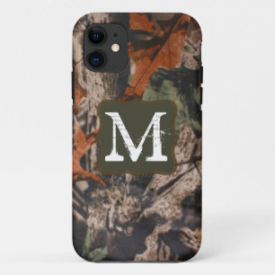 Jagen Camo Hunters Camouf Monogram IPHONE 5 Hoesje