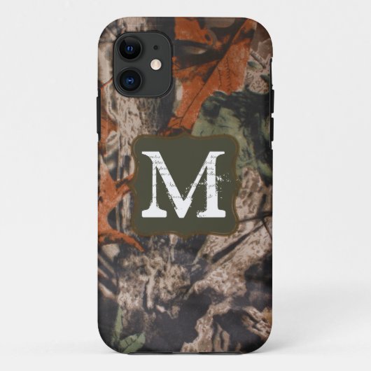 Jagen Camo Hunters Camouf Monogram IPHONE 5 Hoesje (Achterkant)