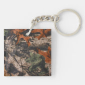Jagen Camo Hunters Camouflage Echt Sleutelhanger (Achterkant)